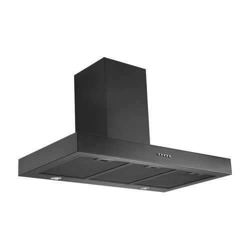 Black Wallmount Rangehood 900mm - TSH-900B