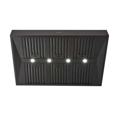 Black BBQ Rangehood 1200mm (Non Silent) - CL7372B