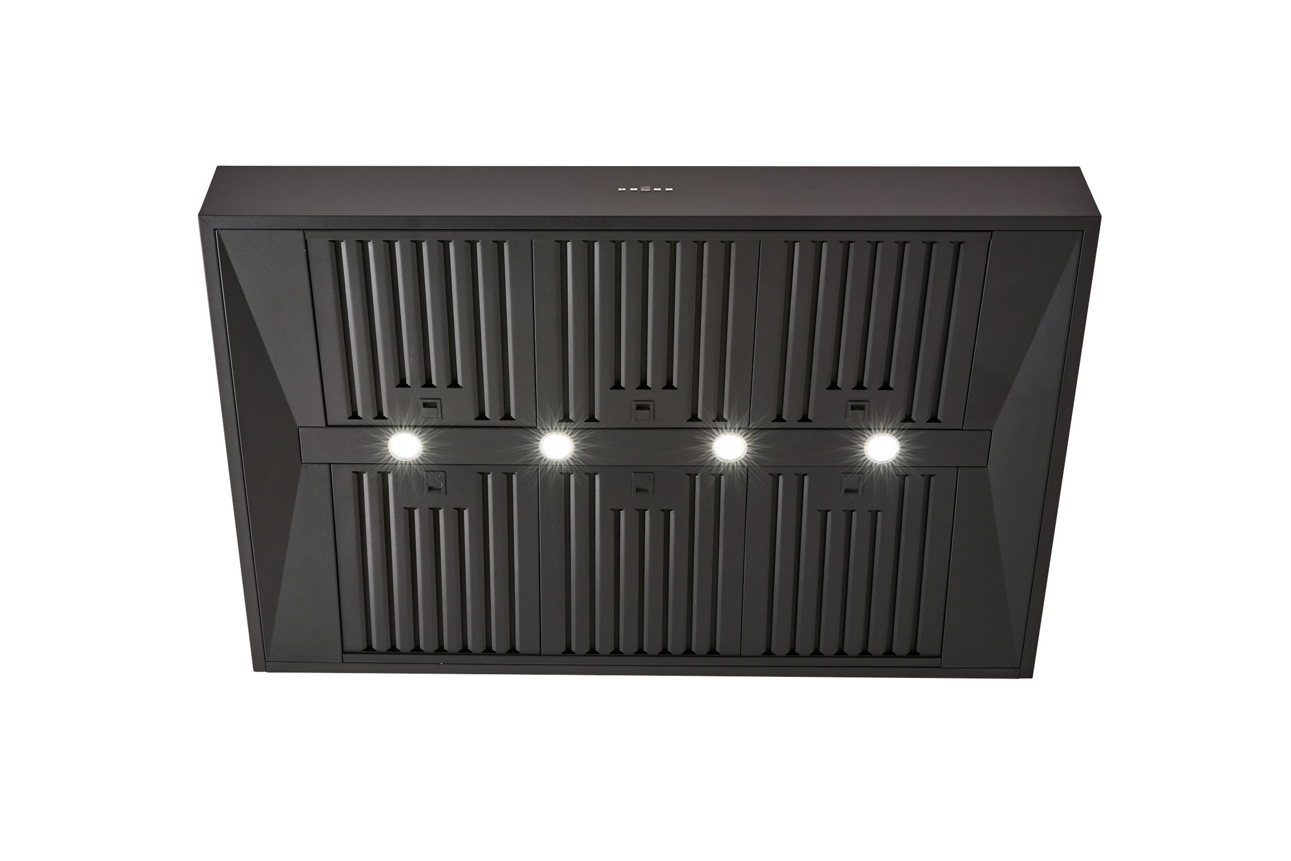 Silent Black BBQ Rangehood 1200mm - CL7372BS