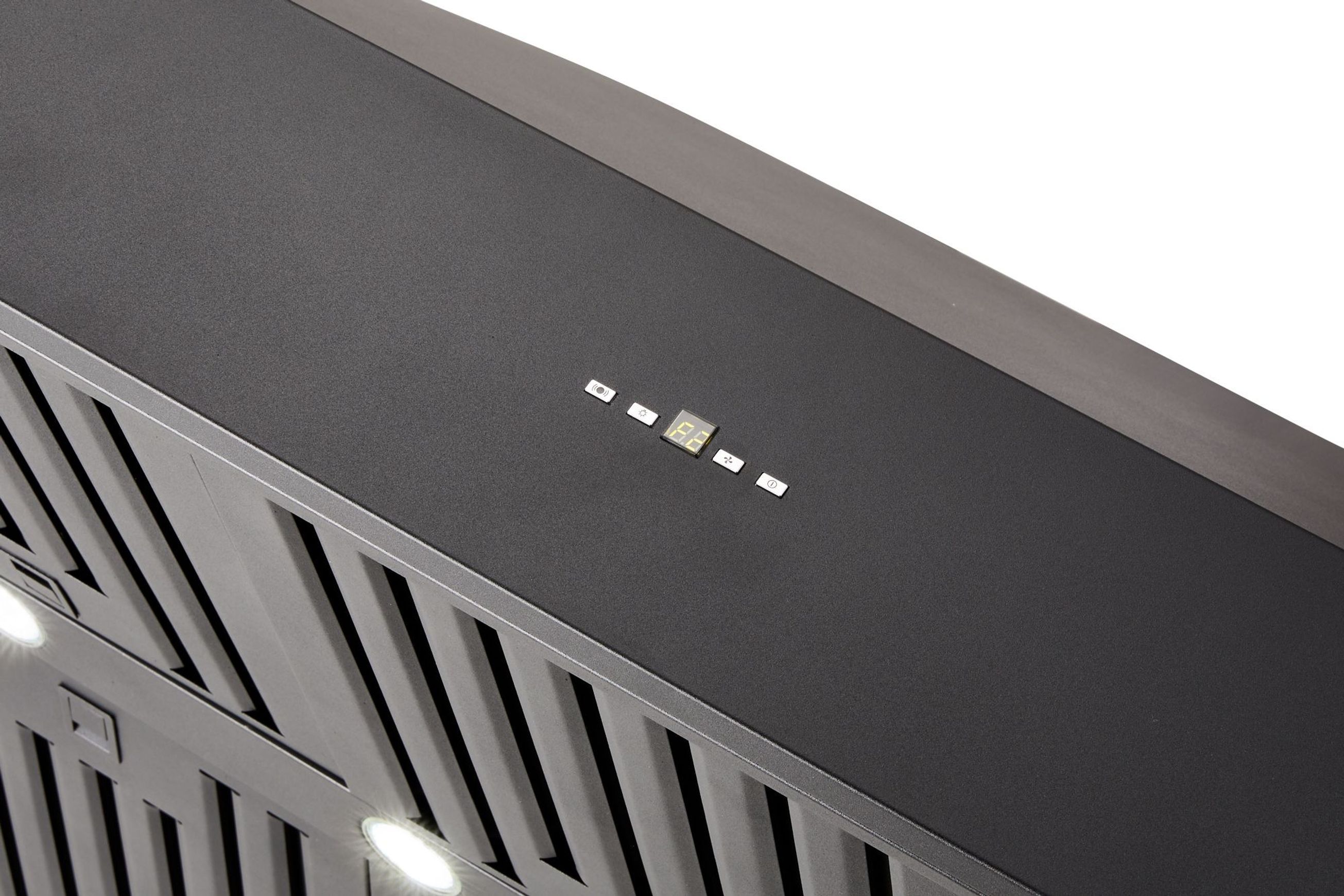 Silent Black BBQ Rangehood 1200mm - CL8912BS