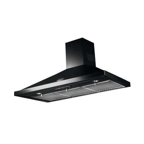 Falcon Black 90cm Canopy Rangehood