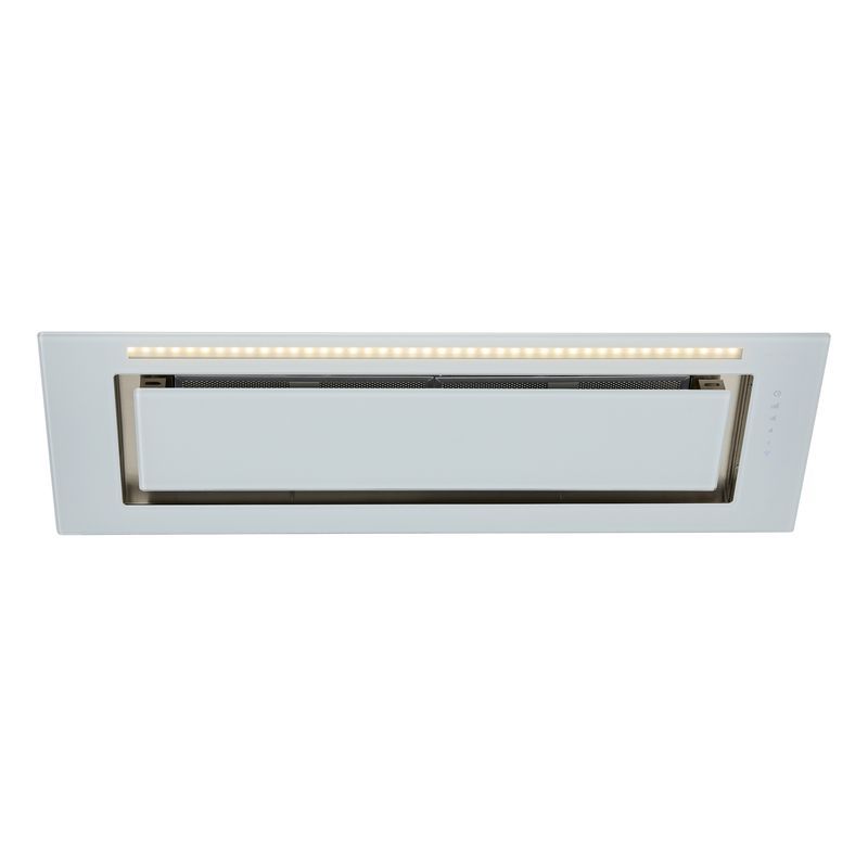 Silent White Undermount Rangehood 900mm - KLS-9GLASS