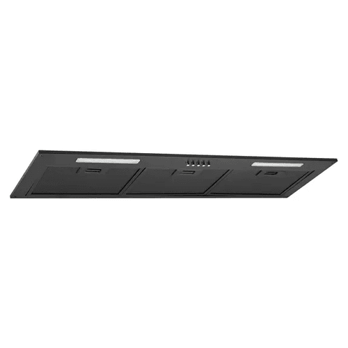 90cm Undermount Rangehood with Built - In Motor - Black