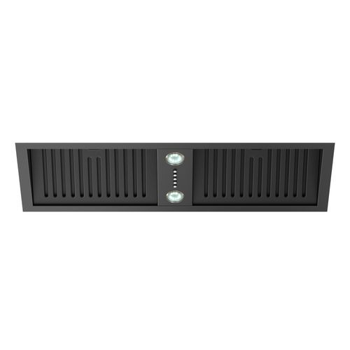 Black Undermount Rangehood 600mm (Non Silent) - SWU-9B