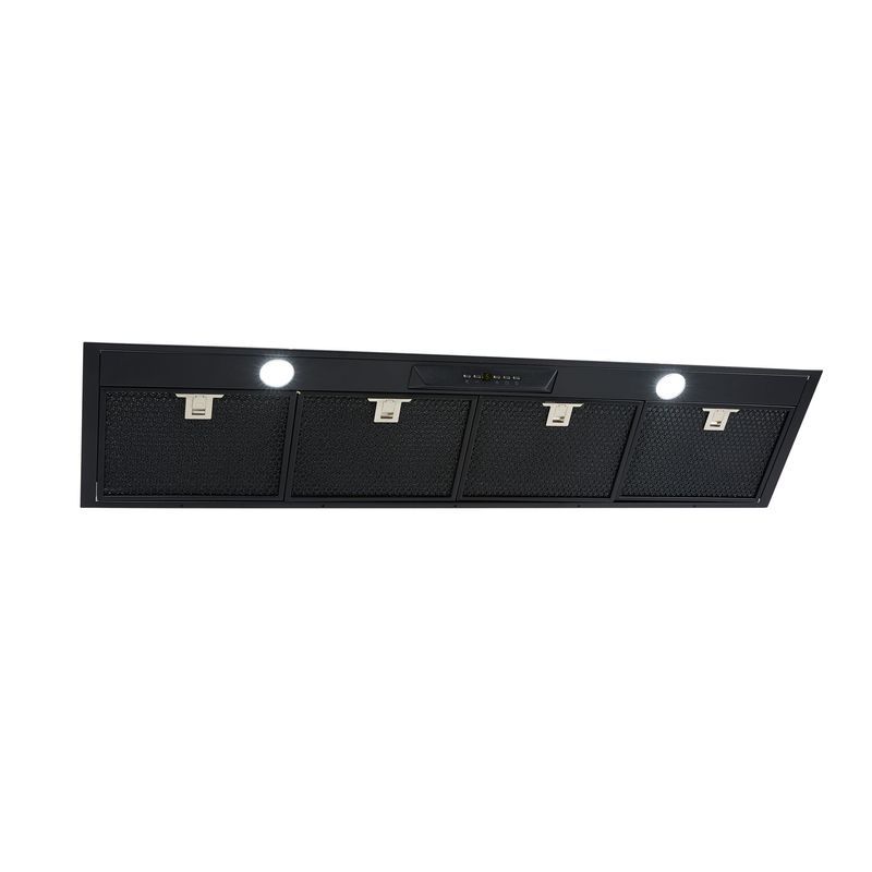 Silent Black Undermount Rangehood 1200mm - UM1170-12BS