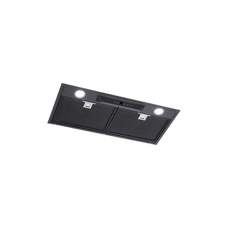 Silent Black Undermount Rangehood 900mm - UM1170-6BS