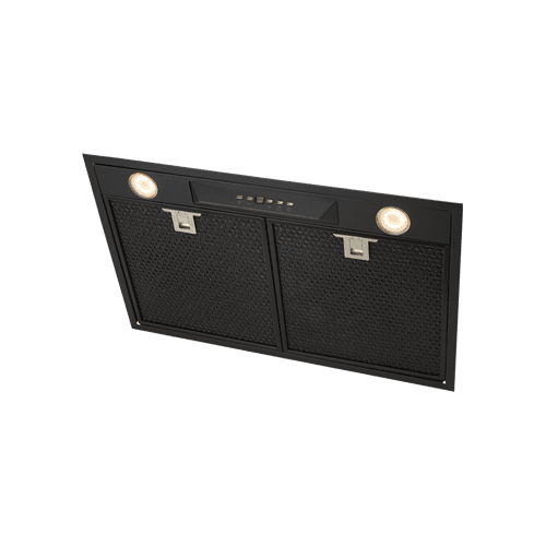 Silent Black Undermount Rangehood 600mm - UM1390-6BS