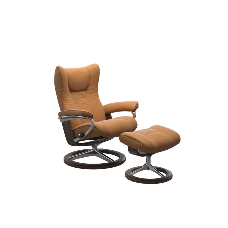 Stressless® Wing (L) Signature Recliner