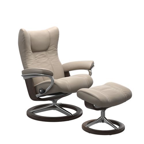 Stressless® Wing (L) Signature Recliner