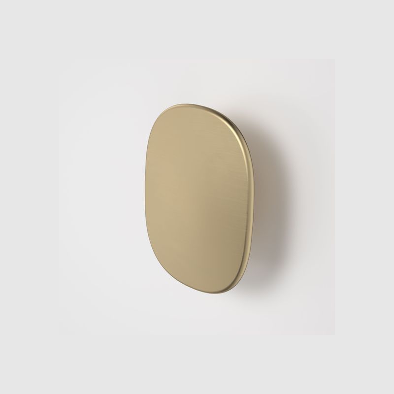 Contura II Robe Hook - Large | Brushed Brass