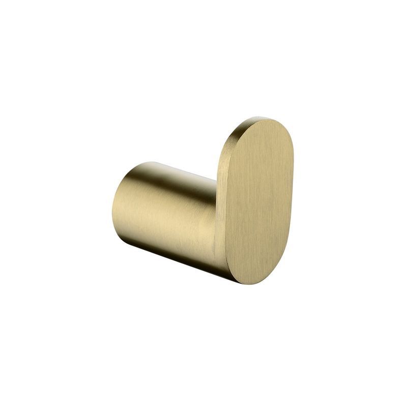 Rushy Robe Hook Brushed Brass