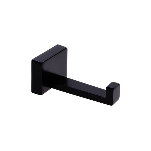 Cubic Robe Hook Satin Black