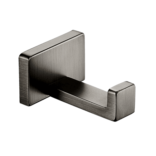 Cubic Robe Hook Gun Metal