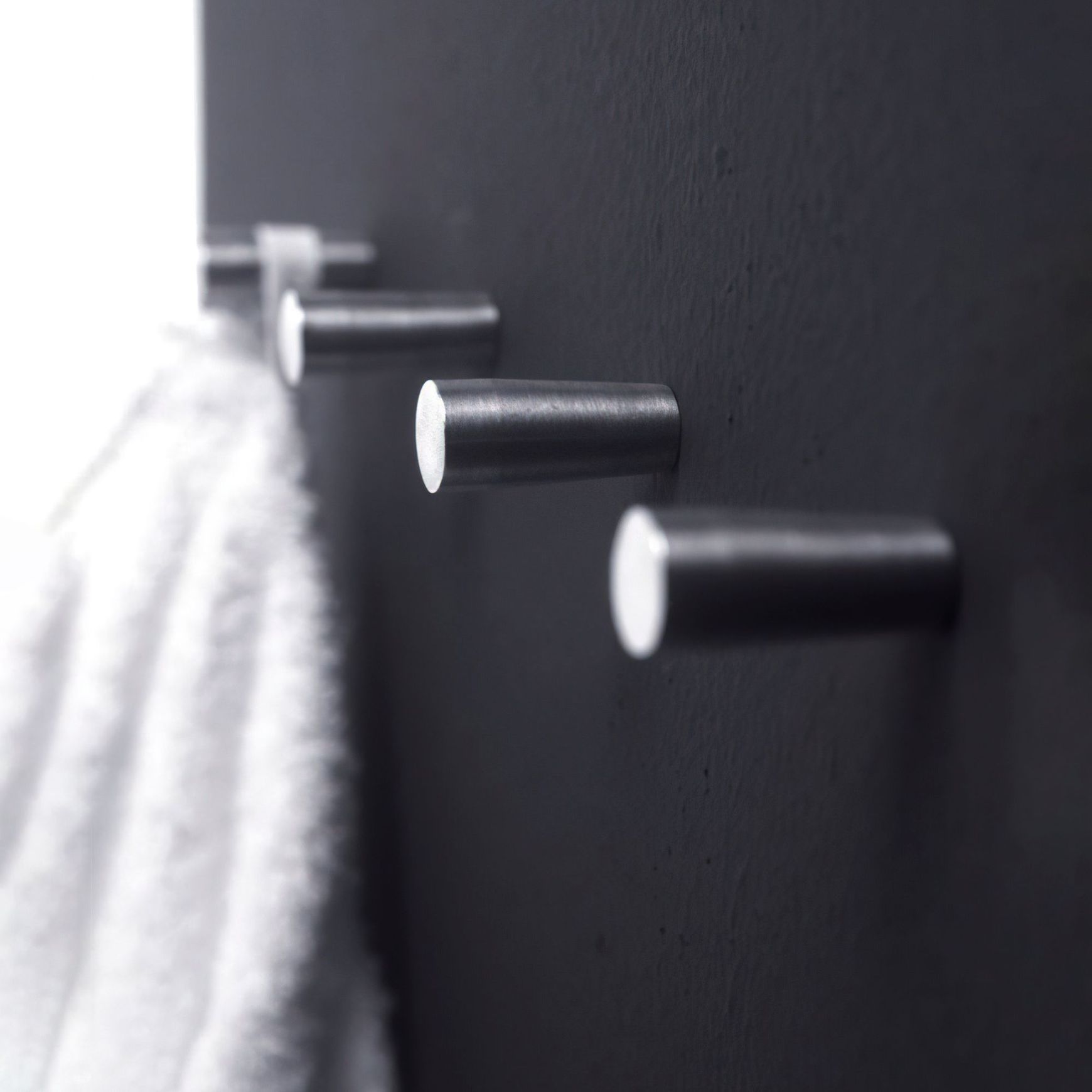 Minimal Bathrobe Hook by Boffi