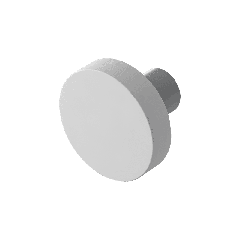 iStone Round Robe Hook Matte White
