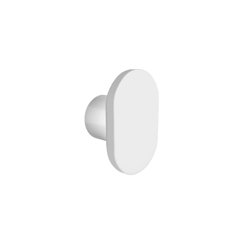 iStone Oval Robe Hook Matte White