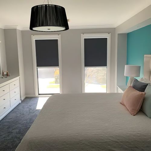 BlackOut Blind : Bedroom Window
