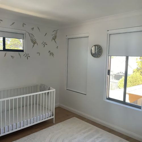 BlackOut Blind : Nursery Window