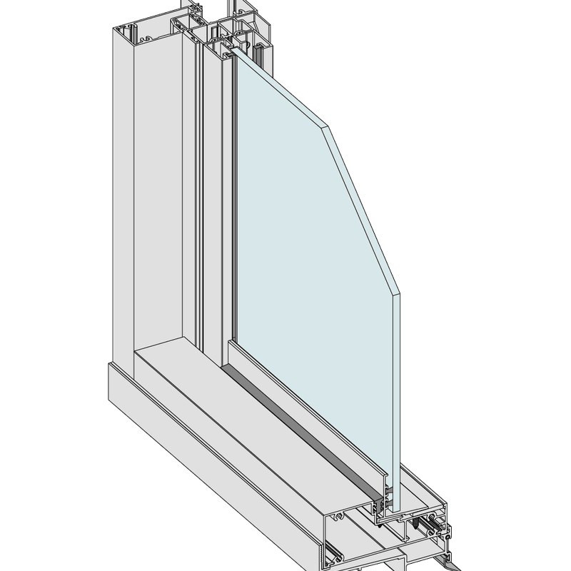 Elevate | Series 464 | Sashless Double-Hung Window
