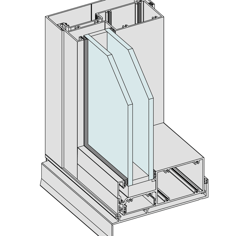 Elevate | Series 660 | Double Glazed 150mm Framing