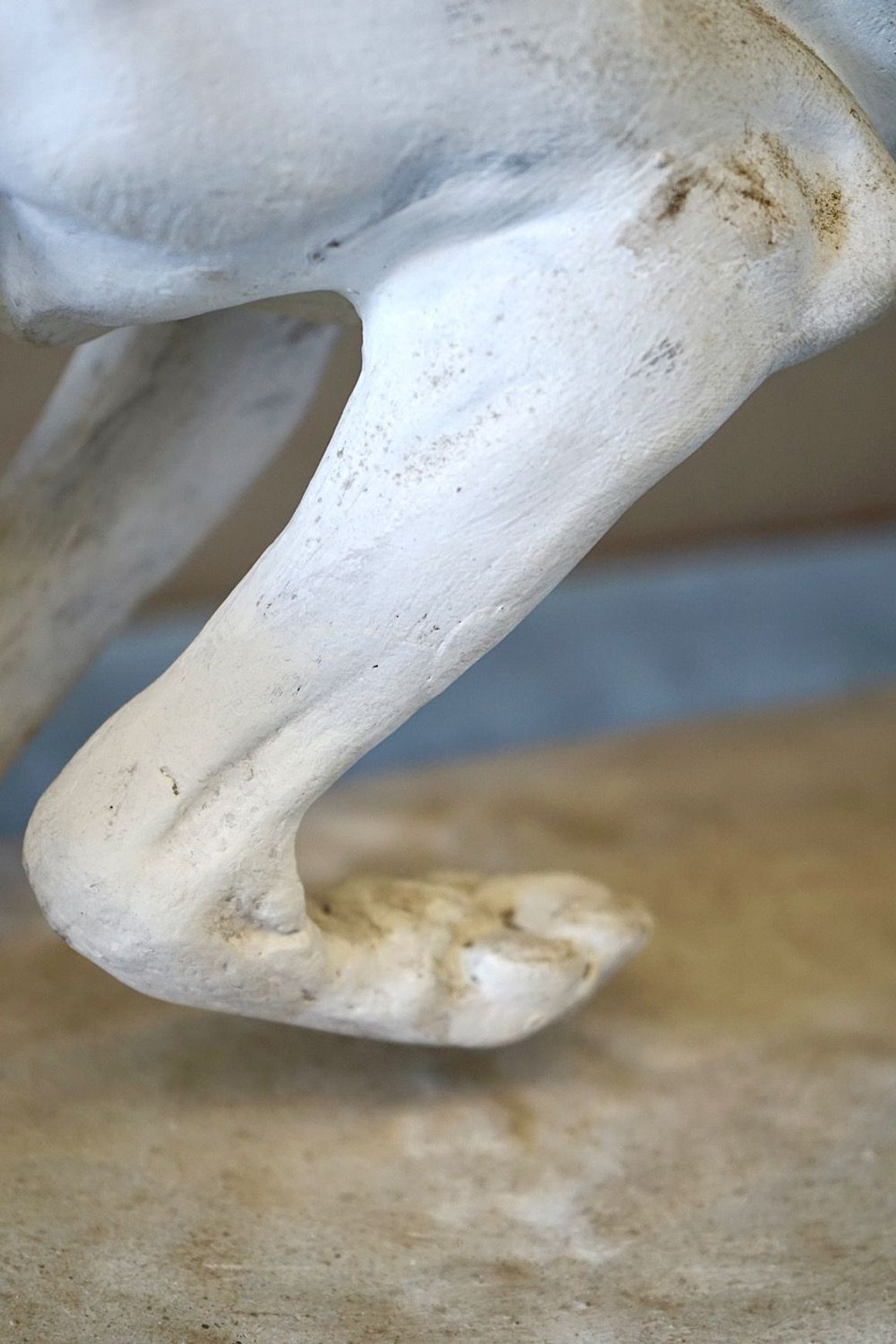 Antique French Dog Statue