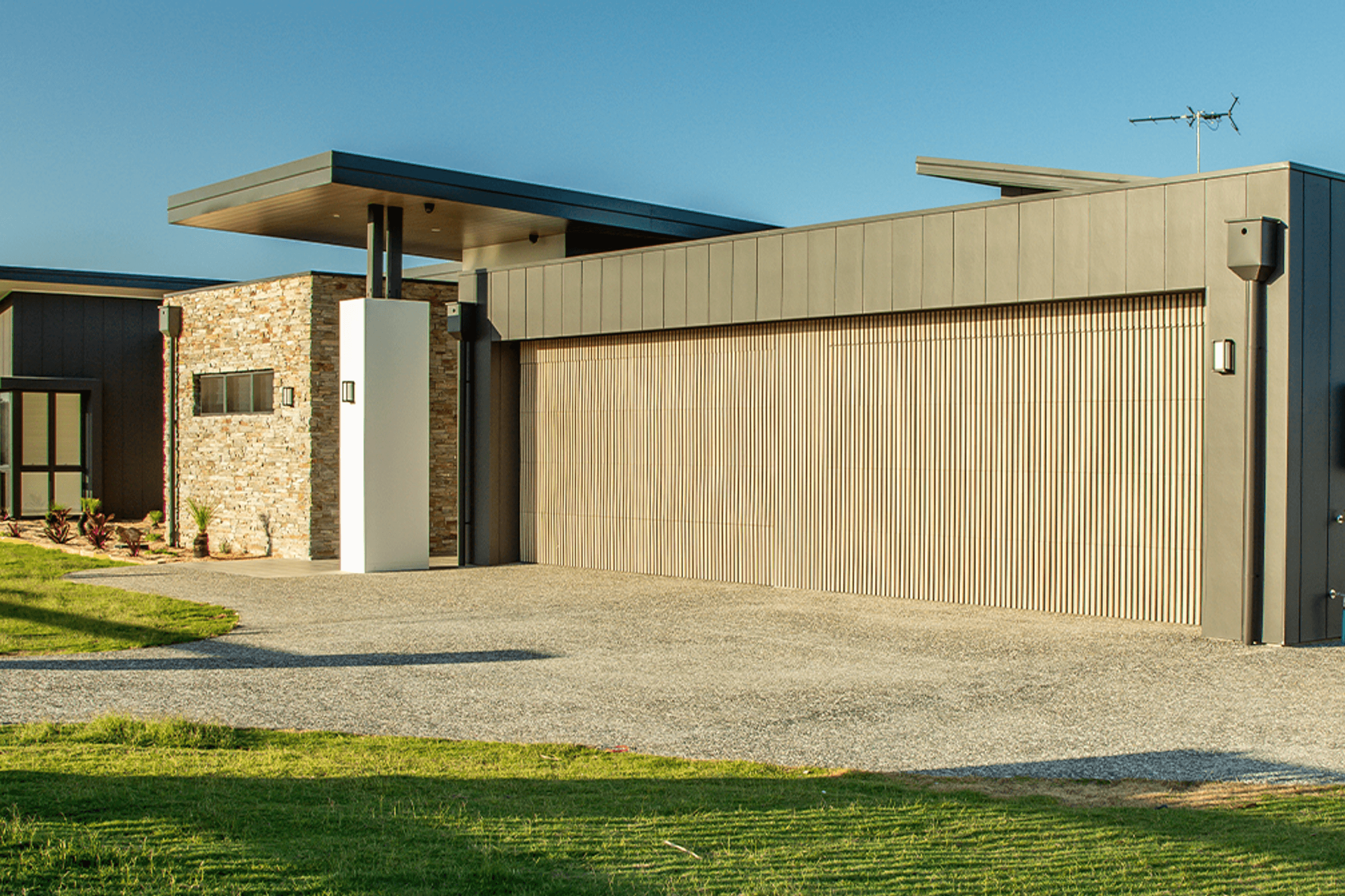 Flush Mount Garage Door