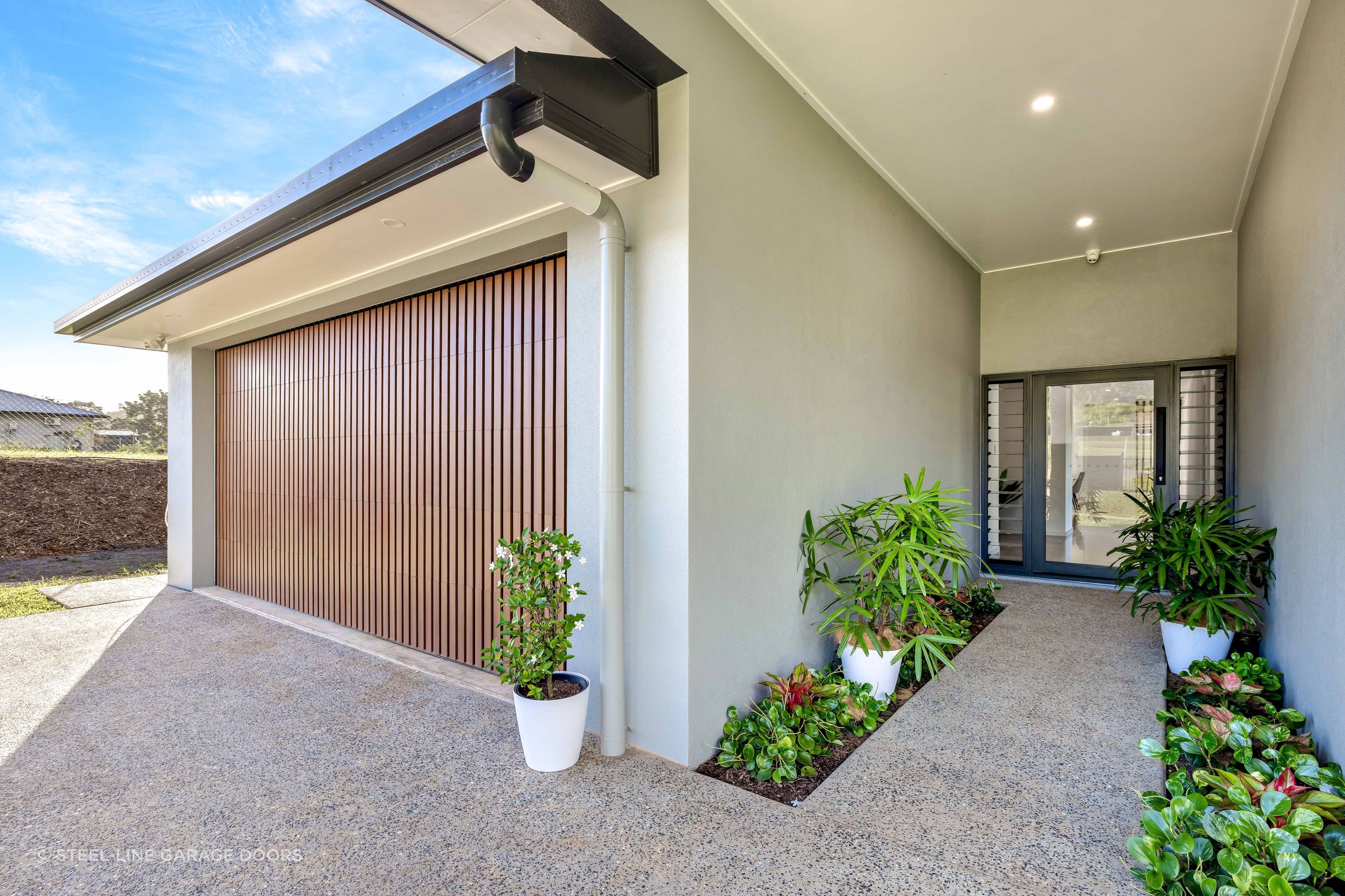 Batten Sectional Garage Door