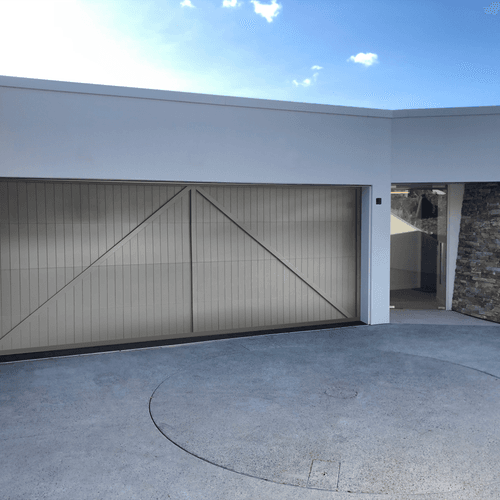 Custom Batten Aluminium Garage Door