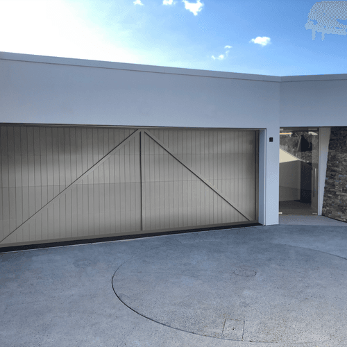 Barn Style Aluminium Garage Door