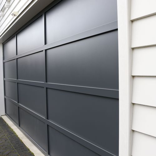 Aluminium Board & Batten Garage Door