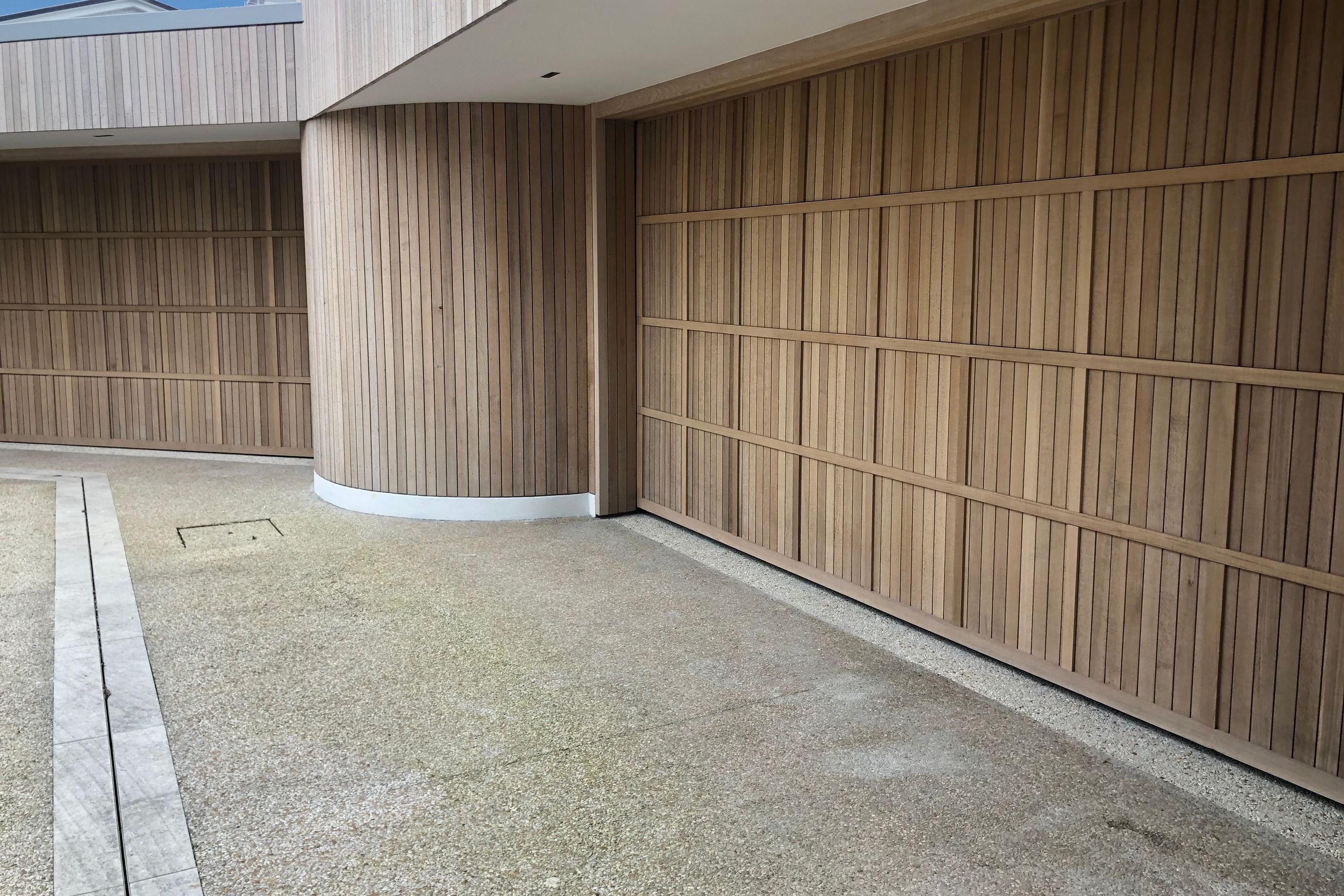 Custom Batten Aluminium Garage Door