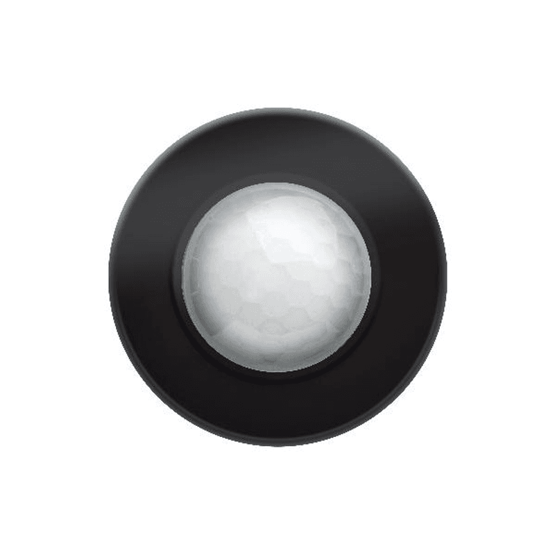 HPM PIR 360° 6m Recessed Auto Movement Sensor Black
