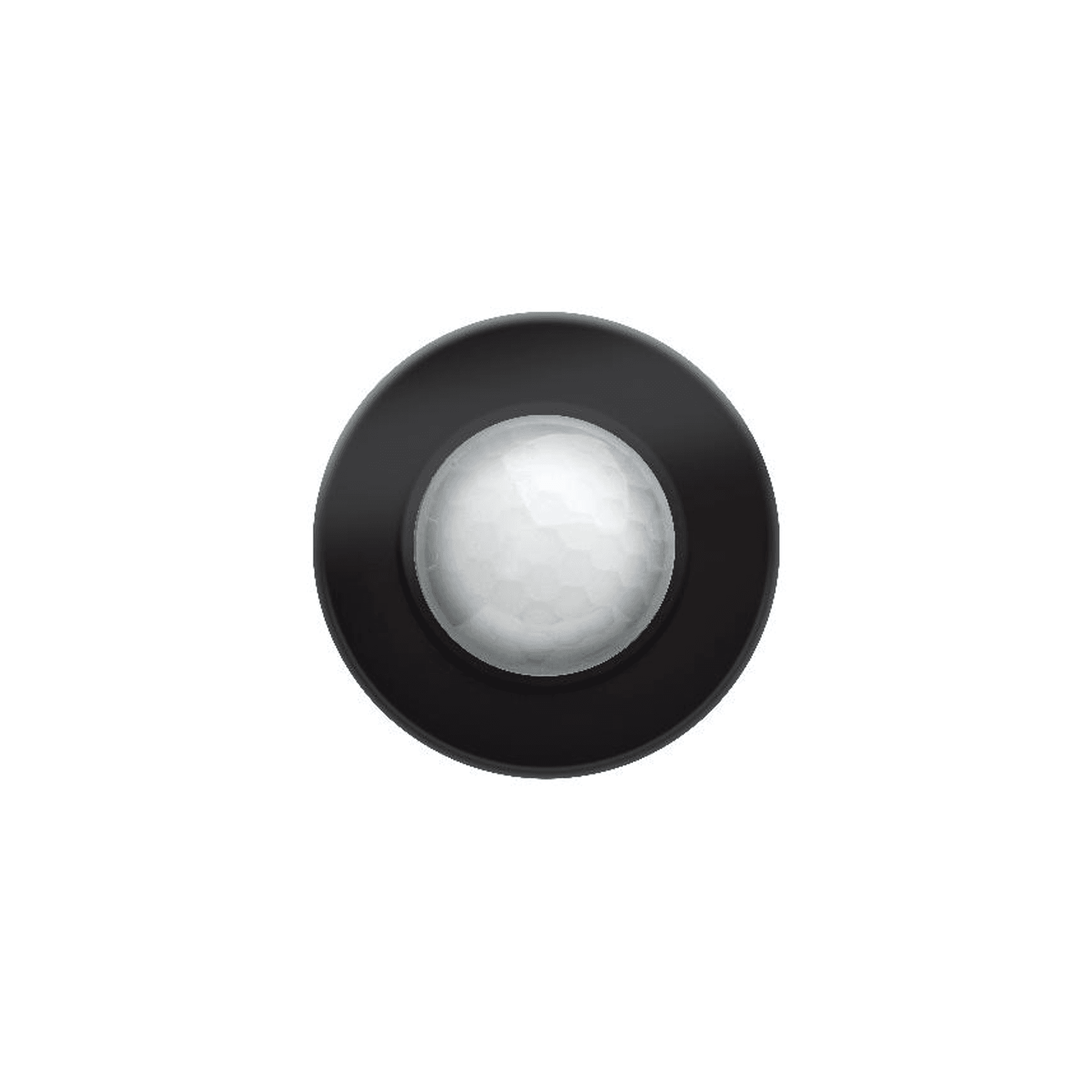 HPM PIR 360° 6m Recessed Auto Movement Sensor Black