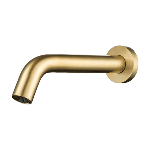 Luxe Wall Mounted Automatic Sensor Tap Brushed Gold