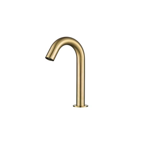 Luxe Deck Mounted Automatic Sensor Tap Brushed Gold