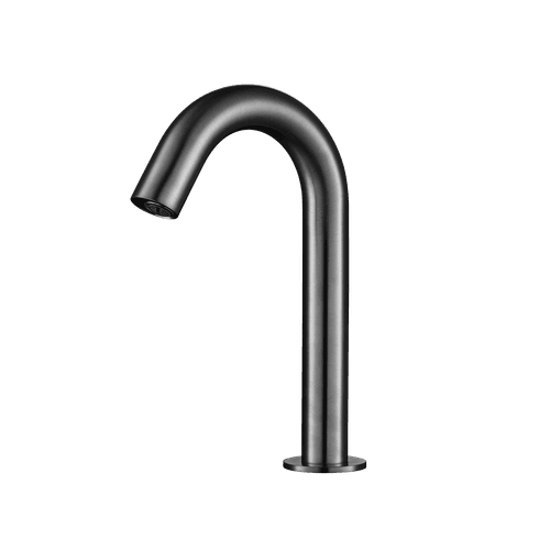 Luxe Deck Mounted Automatic Sensor Tap Gun Metal