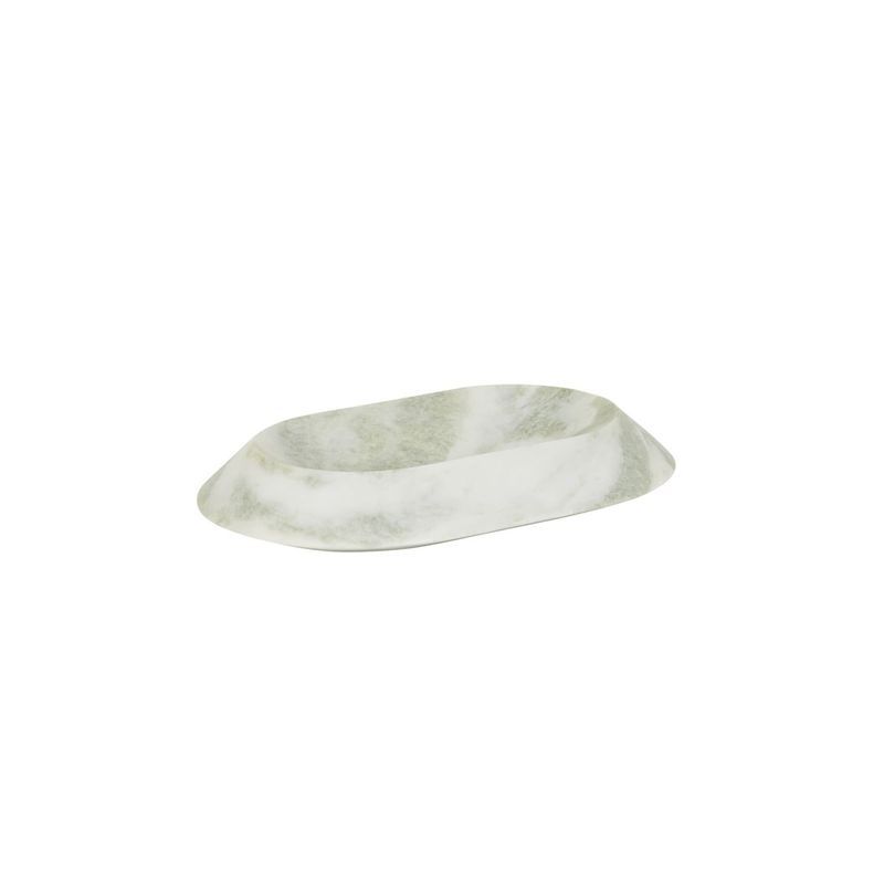 Rufus Bevel Oval Bowl Small