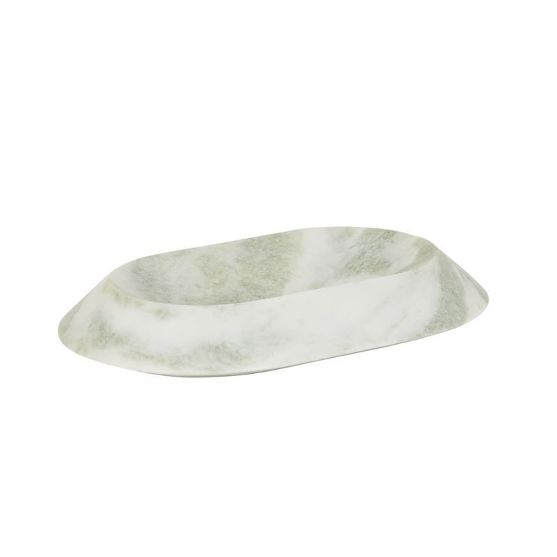 Rufus Bevel Oval Bowl Small