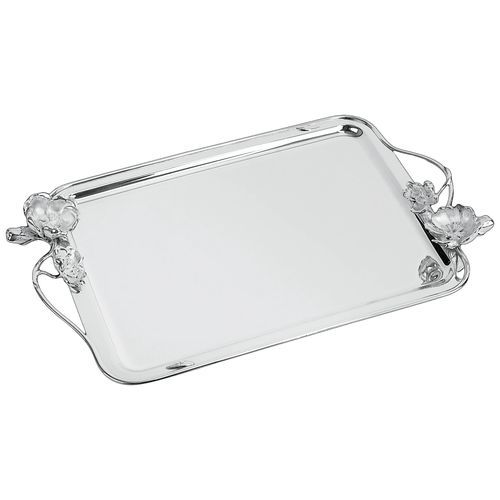 Anémone Silverplated Rect Tray Large