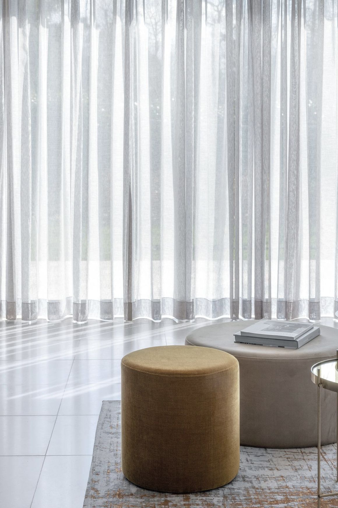 Sheer Unlined Curtains Custom Made