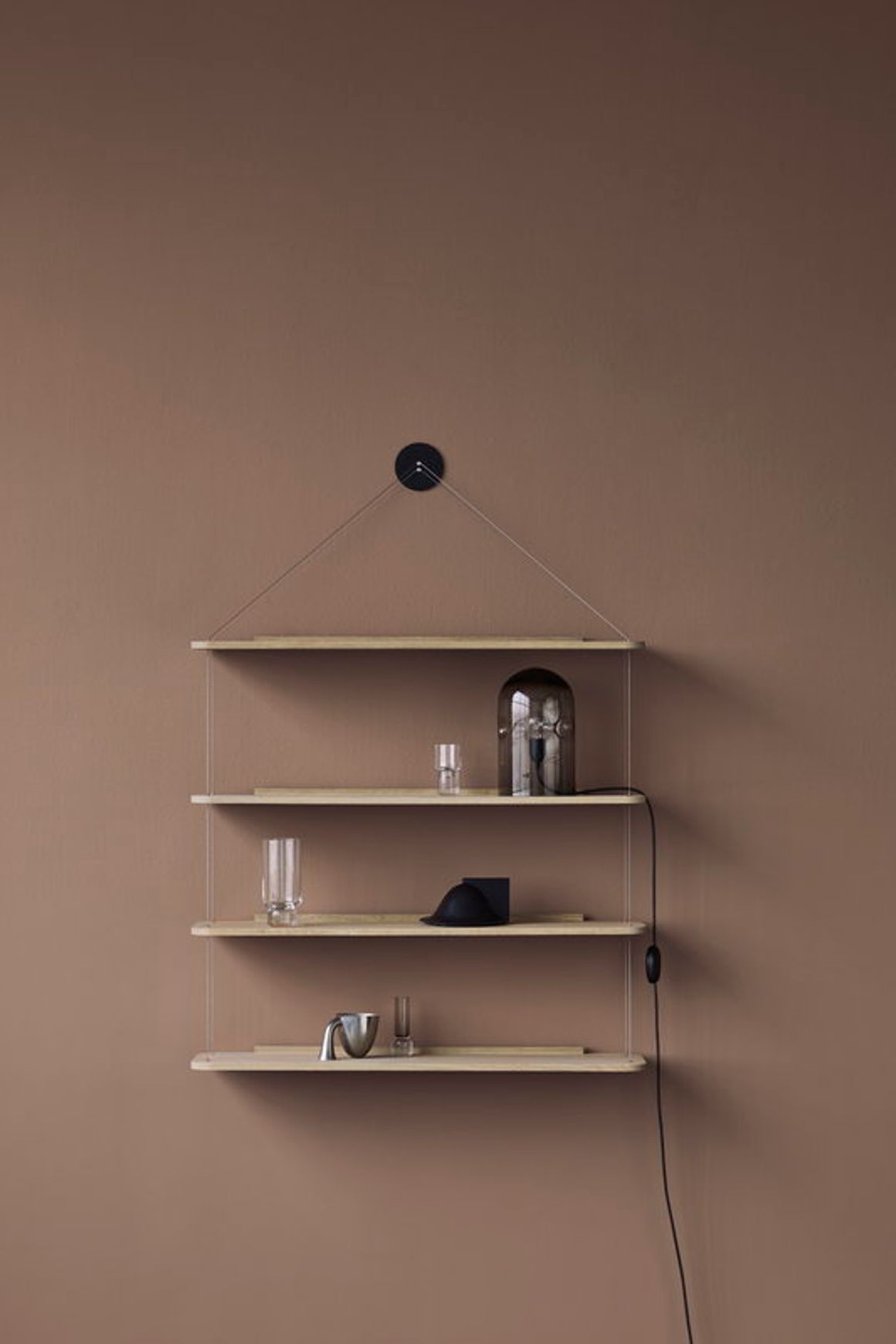 Libreria Pensile Wire Bookcase by Karakter