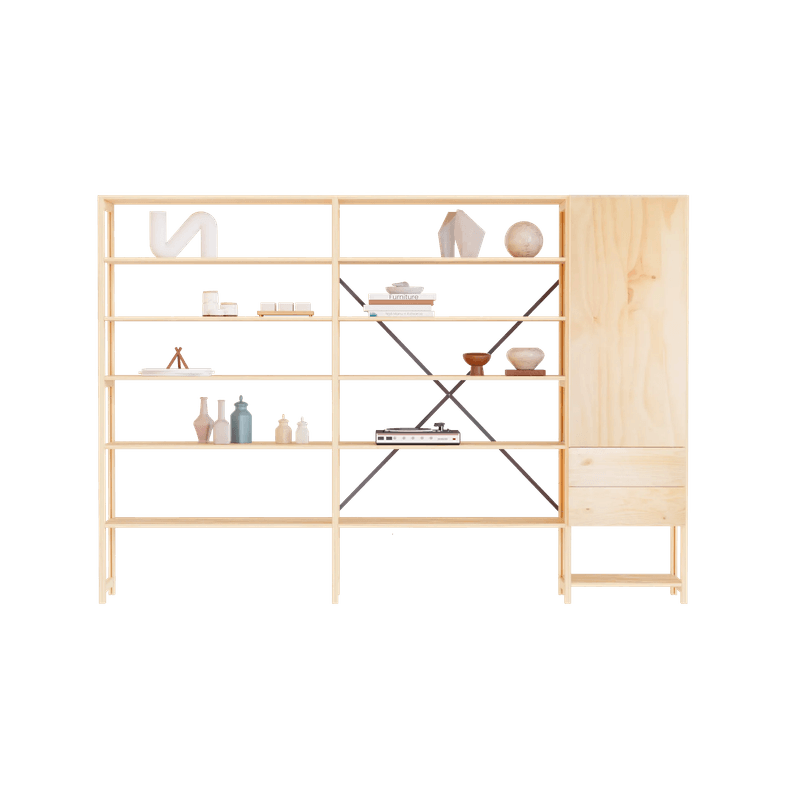 Classic Shelving by Lundia
