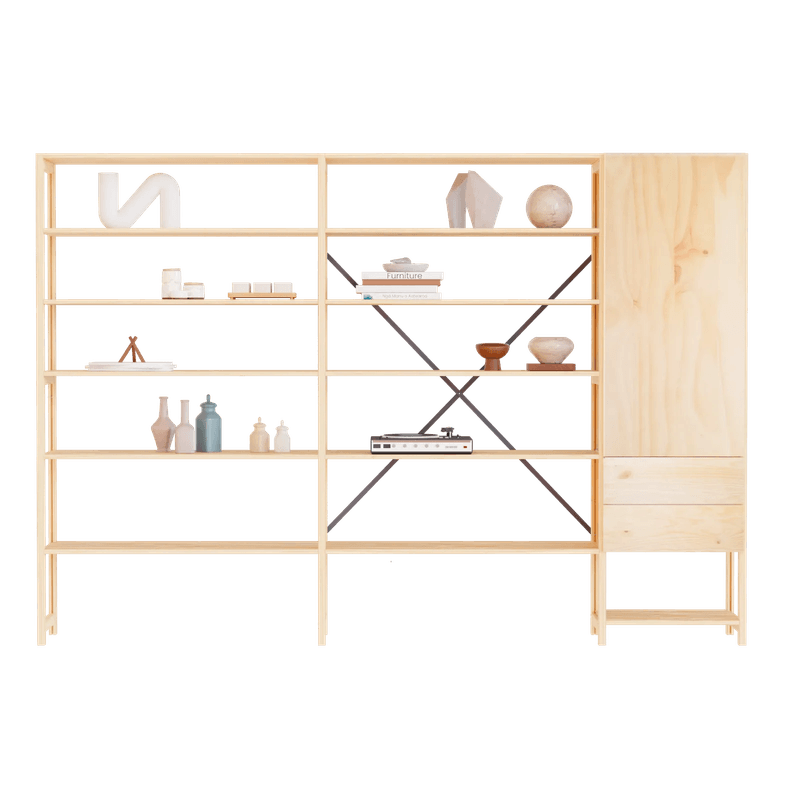 Classic Shelving by Lundia
