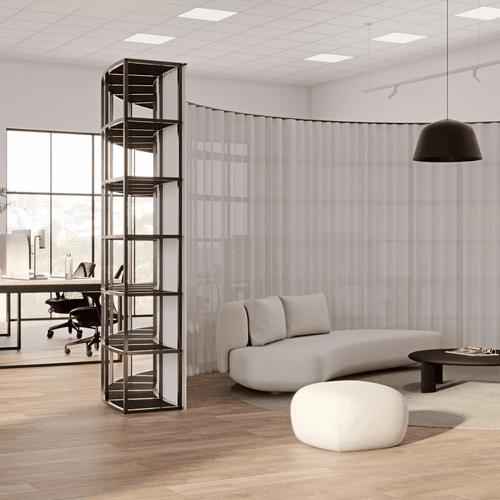 KubosCURVE – Curved Zoning & Space Divider System