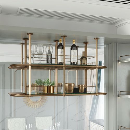 Bespoke Luxe Shelving Solutions - Celling Mounted