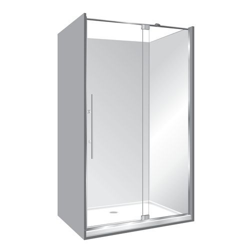 Adjustable Frameless Pivot Alcove 900x1200x900