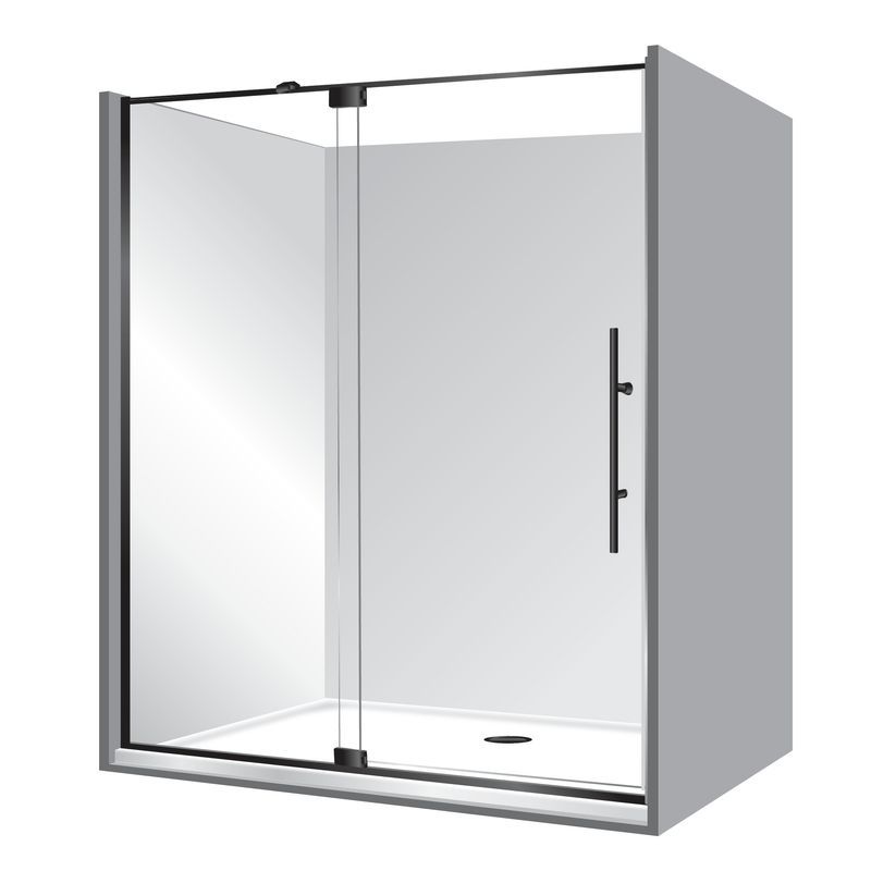 Adjustable Frameless Pivot Alcove 1000x1400x1000