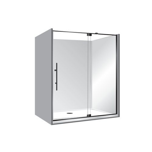 Adjustable Frameless Pivot Alcove 900x1700x900