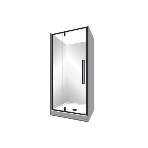 Horizon Alcove (3 Sided) Pivot Door Shower