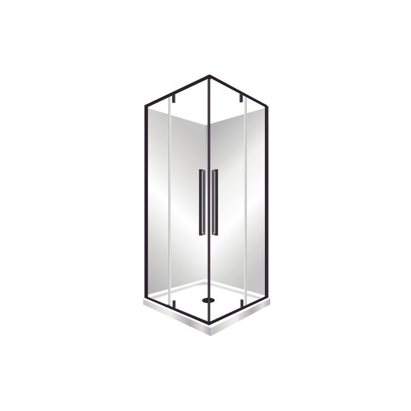 Horizon Corner Entry Pivot Door Shower